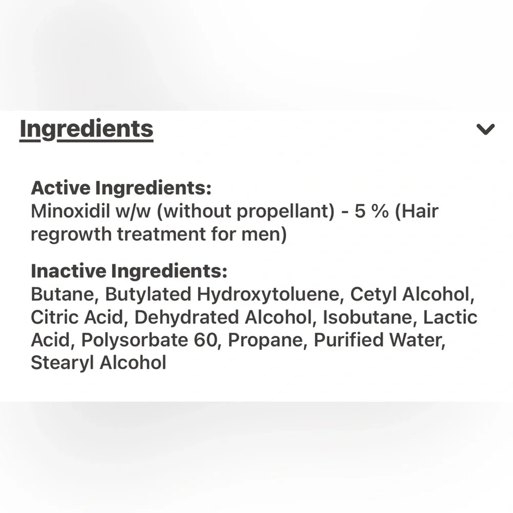 Hims | Hair Regrowth Treatment | Minoxidil Topical Aerosol 5% Foam Unscented 3